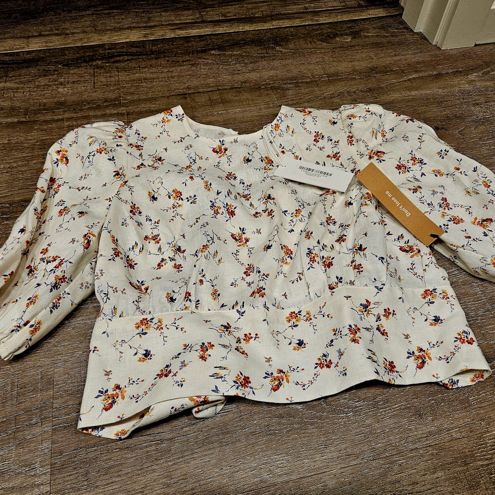 NWT Reformation Seychelles Gabrielle Top
